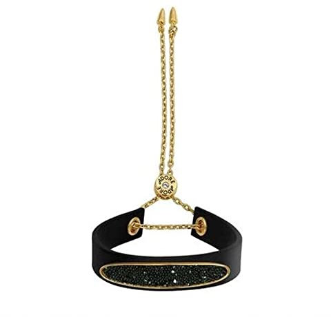 Adore Pulsera Mujer 5375466 Negro Cuero