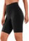 CRZ YOGA Naked Feeling Damen Radlerhose Blickdicht Hohe Taille Kurze Sporthose Yoga Sommer Shorts für Gym Sport - 20cm Schwarz 42