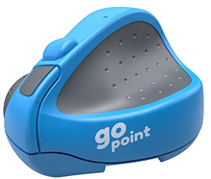 Swiftpoint GoPoint Bluetooth Ergonomic Mouse with Vertical Pen Grip, Virtual Laser Pointer, Spotlight & Annotation Tool | Light Weight, Wireless & Rechargeable