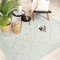 FRAAI In- & Outdoor Teppich - Summer Oriental Mint 80x150cm - Wetterfest - Polypropylen - Flachgewebe - Balkon, Garten/Terrasse - Terrasse - Rug