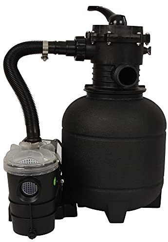 Bestlivings Filtre à sable pour piscine - 7500 l/h - 3,5 bar - Moteur à induction monophasé - Filtre de piscine
