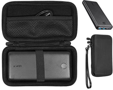 CaseSack Tasche für Anker Portable Charger, Anker Power Bank 325 (PowerCore Essential 20K), 313 Power Bank (PowerCore Slim 10K), 523 (PowerCore 10K), 525 (PowerCore 20K)