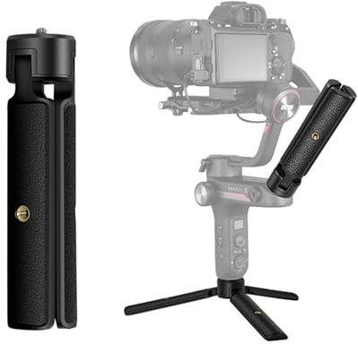 CofunKool Mini Tripod Handle Grip for Gimbal Stabilizer, Weebill, Crane, DJI Ronin, Camera, Webcam, Projector, Phone Holder, Osmo Mobile
