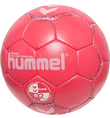 hummel Handball Premier Hb Erwachsene Größe 2, RED/Blue/White