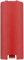 Phonmatic Cache Batterie Coque Arriere Couvercle Pile pour Manette Wii de Remplacement pour wiimote (Rouge)
