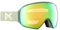 Anon M4 Torische Schneebrille + Bonus-Objektiv + MFI®-Gesichtsmaske – niedrige Brückenpassform (Rahmen: Hecke, Linse: variables Grün wahrnehmen, Ersatzglas: bewölktes Rosa wahrnehmen)