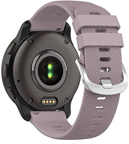 Wownadu 20mm Silikon Armbänder Kompatibel mit Polar Pacer/Ignite 3 / Ignite 2 / Ignite/Unite Armband Lila für Damen Herren Sport Ersatzarmband (Keine Uhr)