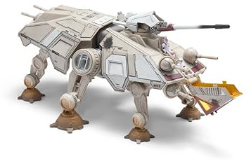 Star Wars™ Micro Galaxy Squadron at-Te – Véhicule à Six Pattes de 22,9 cm avec Speeder de 6,3 cm et Cinq Accessoires de Micro Figurines de 2,5 cm