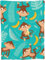 Kuscheldecke 100 x 130 cm 3D AFFE Decke Flanell Fleecedecke Weich Warm Flauschig kuscheldecken AFFE Wohndecke Decken für Sofadecke Couchdecke, Kinder Erwachsene M1030