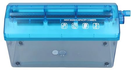 Manueller Aktenvernichter, 3 Mm Schnittbreite, 9 Zoll Einlassbreite, Breite Anwendung, Manueller Aktenvernichter für das Büro