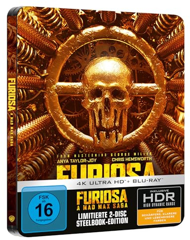 Furiosa: A Mad Max Saga - Limited Steelbook [Blu-ray]