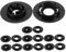 SEWOART 4 Sets Auto Fußmatten Befestigungsschnalle Auto Fußmatten Teppich Clips Auto Fußmatten Clips Auto Matten Befestigungsclips Boden Teppich Clips Auto Mattenhalter Auto Matten
