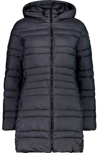 CMP Damen-Parka aus Nylon mit abnehmbarer Kapuze aus Nylon mit abnehmbarer Kapuze für Damen