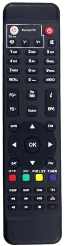 FreeSat V8 - Mando a distancia de repuesto para Gtmedia TV DVB-S2 DVB-T2 DVB-C V8 V9 Pro V9S Pro