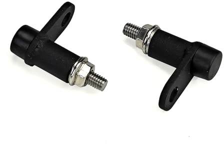 YDADV Motorrad Halterung Scheinwerfer Tieferlegung Nebelscheinwerfer Halterung für BMW R1300GS R1300 GS 2023 2024 Konsole für MICROFLOOTER 3.0 Zusatzscheinwerfer