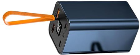 Ksikdeg PowerBank 20000mAh 22.5W Ricarica Rapida 2 USB + 2 Uscite di Tipo C & Ingressi Display LED Ricarica Portatile per Telefono