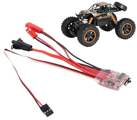 Ranley -Controller für Motoren mit Bürsten, intelligenter Wärmeableitungsschutz mit hoher Effizienz, bidirektionale RC-Modelle für Motoren mit Bürsten, für Boote,