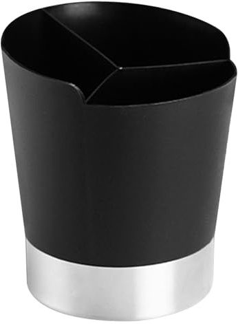 fkngcp Straw Holder for Counter, 3 Grid Stainless Steel Straw Organizer with Drainage Hole, Large Capacity Stable Coffee Stirrers Holder for Coffee Bar Kitchen Party