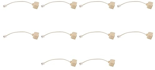 Xnuiasqe 10X RJ11 A Doppio RJ11 Femmina Jack Adattatore