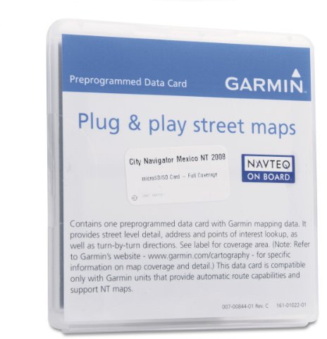 Garmin City Navigator Mexico Micro SD / SD Card