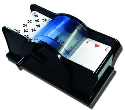 NSV - 7201 - KARTENMISCHMASCHINE für Karten bis Größe 59 x 91 mm, manuell - Kartenspiel
