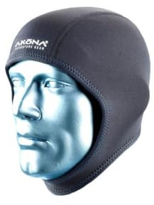 AKONA 2mm Neoprene Tropical Beanie: Ideal for Diving and Snorkeling - Medium