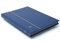 Leuchtturm 337308 Briefmarken-Sammel-Album - Einsteckbuch Basic - 32 schwarze DIN A4-Seiten - blauer Einband unwattiert