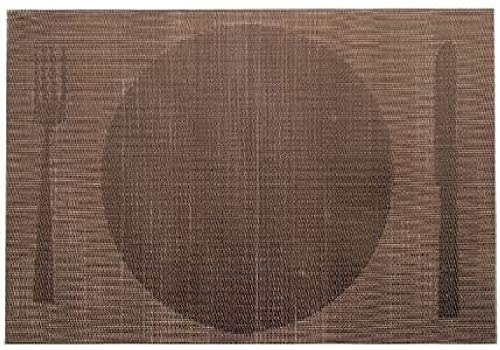 LACOR 66756 Tischset 45 x 30 cm, braun | Langlebiges Profi-Utensil; entwickelt für optimale Leistung und schnelle, unkomplizierte Reinigung in der Spülmaschine