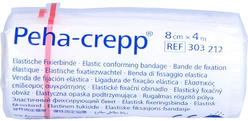 PEHA CREPP Fixierbinde 8 cmx4 m 1 St
