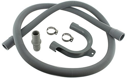 EUROPART Universal Ablaufgarnitur Schlauch Verlängerung Kit Mit 18 x 22 mm, 1,5 m