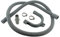 EUROPART Universal Ablaufgarnitur Schlauch Verlängerung Kit Mit 18 x 22 mm, 1,5 m