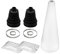 Universal Stretch Achsmanschetten Doppelpack Komplett incl Montagekegel
