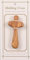 Olive Wood Holding Cross. Cross made from Holy Land Olive Wood.