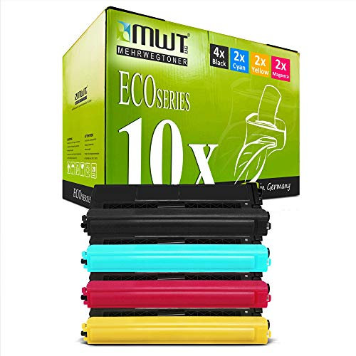 10x MWT Toner für Brother HL-L 8260 8360 wie TN-421 TN421 Set
