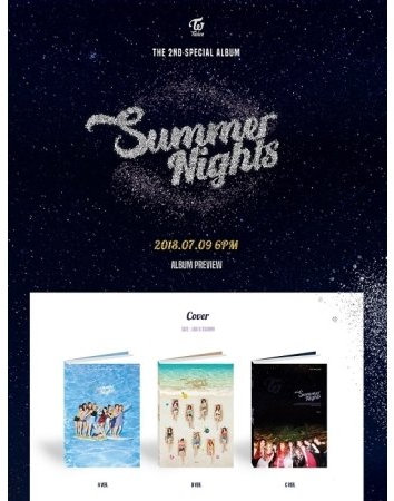 KPOP TWICE [Dance The Night Away] Album Zufällige CD + 5p Fotokarte + 1p Nachricht Fotokarte + Liedtext-Poster + 1p Polaroid-Fotokarte + DIY-Papier-Fotokarte ++Tracking-Nummer