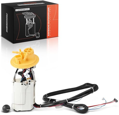 Frankberg Kraftstoffpumpe Benzinpumpe Kraftstoff-Fördereinheit Modul Satz | ohne Drucksensor, 5-Polig, 77203; Kompatibel mit S60 I 384, S80 I 184, XC70 Cross Country 295, V70 II 285