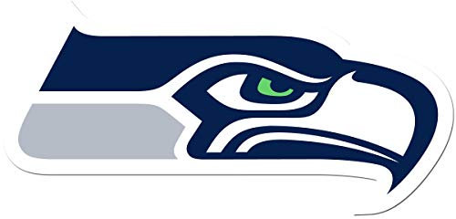 NFL Siskiyou Sports-Fan-Shop Seattle Seahawks Auto-Aufkleber, 20,3 cm, Team-Farbe