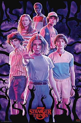 Netflix Stranger Things: Staffel 3 – Gruppen-Wandposter