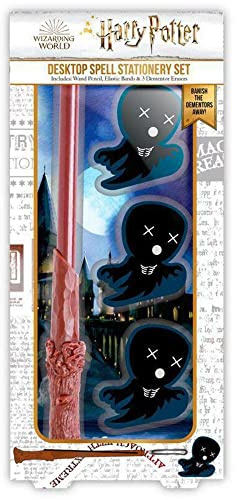 HARRY POTTER Schreibtisch-Zauberstab, Schreibwaren-Set