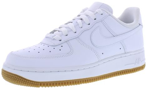 NIKE Air Force 1 '07 Craft, Shoes Men, White Light Brown White Rubber Light Brown, 8 UK