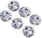 G-LIKE Blau-Weiß Porzellan Teetassen Geschenkbox – Traditionelles Chinesisches Teegeschirr Retro-Stil Antikes Handwerk 6-teilig Set Teeschalen Tee Zeremonie Kunstwerk Gongfu Teekunst (Blauweiß3)
