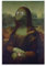 WANGXIA Lustiges Poster Mona Kermit Art Meme, dekoratives Gemälde, Leinwand, Wandkunst, Wohnzimmer, Poster, Wandbehang, Schlafzimmer, 30 x 45 cm