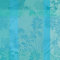 Garnier Thiebaut Tischwäsche Ouessant Turquoise 43384, 115x115 cm