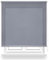 DALINA Textil - Estor Enrollabre Translúcido 150x180cm (Ancho x Largo), Pesiana Enrollable Liso Pasa la Luz 40%, Medida de la Tela 147x175cm (Gris)