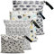 Joyo Roy Cloth Nappy Organiser - Large Wet & Dry Bag for Cloth Nappies - Waterproof Zip Bag with SMML
