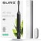 SURI Sonic Electric Toothbrush with UV Cleaning Travel Case | 40+ Day Battery | UK’s No.1 Rated | Sustainable Electric Toothbrush Adults | Sonic Toothbrushes | Black
