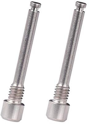 Lodokdre Titanium Screws for Bicycle Disc Brake Pad Grub Pin Inserts Screw for R Hydraulic Disc Brake Caliper
