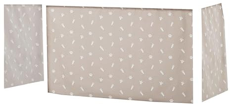 Hoppekids Pets Halbhochbettvorhang (70x160) inkl. Draht-Set und Haken für Kinderzimmer