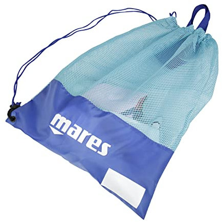 Mares Seaside Snorkeling Carryall Bag, Schnorchel-Tragetasche für Sport und Freizeit, Erwachsene, Blau