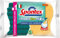 Spontex Fiber and Cellulose Abrasive Sponge, Foam, Yellow, 2 pezzi